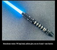 starwar lightsaber metal sword Darth Maul RGB model high quality Cosplay jedi