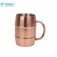 Hangzhou homii Industry 300ml/450ml/500ml Stainless Steel Beer cup wine Tumblers vacuum mug 