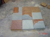 Sell sandstone/double colour sandstone/yellow sandstone/grey sandstone