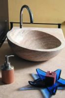 Bathroom Travertine Vessel Sink Bowl 2