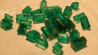 Rough emeralds (500gr) for sale