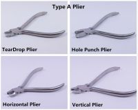 Dental Orthodontic Retainer Invisable Brace Clear Aligner Pliers 8Typ