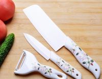 Chef Kitchen Ceramic Knife Set Cutlery Gift vegetable fruit Slicer Knives Peeler