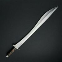 25" Custom handmade D2 steel IMPERIAL Sword with custom leather sheath