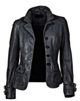 Women's Genuine Lambskin Soft Leather Motorcycle Slim fit Biker Jacket/Coat