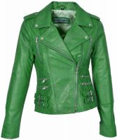 URBAN Women's Genuine Lambskin Leather Jacket Motorcycle Slim fit Biker Jacket