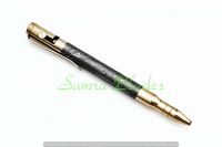 HANDMADE FORGED DAMASCUS STEEL BEAUTIFUL PEN WITH Brass