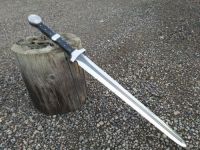 30" BEAUTIFUL CUSTOM HANDMADE D2 TOOL STEEL HUNTING DAGGER SWORD WITH SHEATH