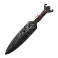 Custom Handmade Viking Throwing Knife, Carbon Steel Kunai Knife, Fix Blade Knife