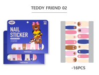 Teddy Bear Nail Sticker