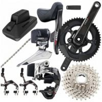 2019 SRAM Red E-Tap Group-set-with Quarq DZero Power meter