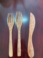 Eco-Friendly Bamboo Kitchen Dinner Tableware Cutlery Set