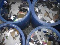 Broken Solar Silicon Wafers