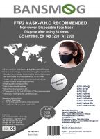 FFP2 MASKS REWASH REUSE 30 TIMES FROM INDIAN MANUFACTURER SPECIALLY MADE TO COMBAT CORONAVIRUS