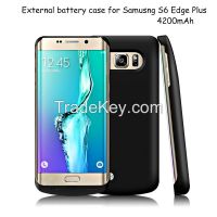 New 4200mAh External Battery Case For Samsung Galaxy S6 edge plus