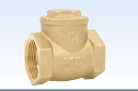 brass swing check valve