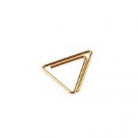 Gold Office Stationery Triangle Metal Paper Clip