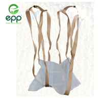 Vietnam sling jumbo circular bag coated 1 tonne bulk sand and cement bag 1100lbs 2200lbs 3300lbs 4400lbs industrial sling bags