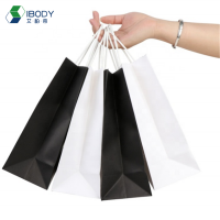 Fsc Certificate Brown Kraft Recycled Food Packaging Carry Bag with Handles for Christmas Paper Gift Bag