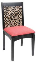 Dining Chair with Bamboo Ring Inlay