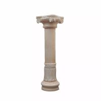 marble stone solid roman pillar column for construction decoration