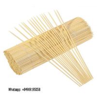 Bleached bamboo sticks