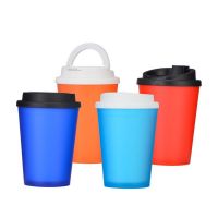 Factory Customized Fashion plastic water bottle coffee mug