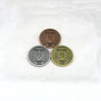 Metal Antique Style Coin Shaped Collection