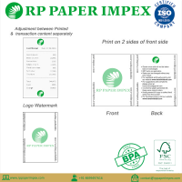 Till Paper Rolls, Thermal, 80 mm x 80 mm customised, High Quality Manufacturer Exporter Supplier India