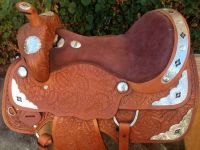 15" 16" western pleasure trail summer show saddle leather FQH