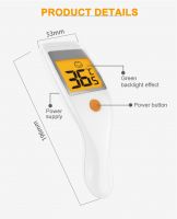 Stock Ready to Ship Big Capacity Digital Non Contact Baby Adult Infrared Forehead Thermometer 