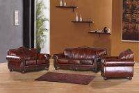 Leather sofa 8106