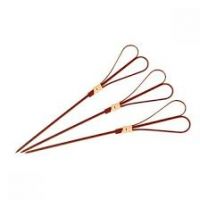 Heart Shape Bamboo Decorative Cocktail Skewers For Sale