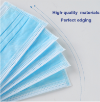 Surgical disposable Mask Anti-virus Dust Proof Face Masks 3 Layers Non-woven Mask