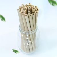 Logo customized reusable 100% natural organic bamboo drinking straw for coffee shop, bars.