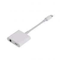 iPhone Use Lightning to 3.5mm and Charge Audio Adapter