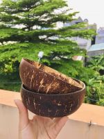 COCONUT SHELL BOWL/REAL COCONUT SHELL BOWL