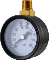 Vibration-proof presssure gauge