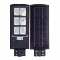 90W waterproof solar street lamp with intelligent light control and ra