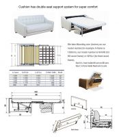 Double Seat Support Sofa Sleeper Mechanism-gfn00