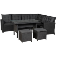 Wicker sofa set