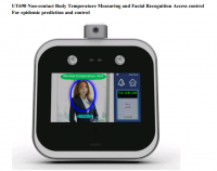 Face scanning temperature measurement system