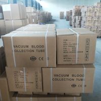 Disposable negative pressure blood collection container