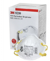 Protective 3M N95 8210V Respirator Face Mask