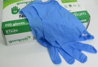 Disposable Black Nitrile Exam Gloves 9 Mil