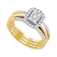 Latest Ladies Engagement Moissanite Ring Simple Wedding Rings Gold Jewelry for sell