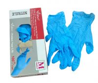 Nitrile exam glove, Disposable Blue Nitrile Glove, Vglove