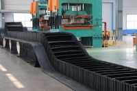 Corrugated rubber conveyor belts