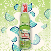 Melon Soda. Made in Japan