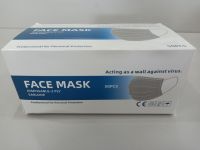 Disposable Face Mask 3 Layer Ear-loop Dust Mouth Masks Cover 3-Ply Non-woven   Disposable Dust Mask Soft Breathable CE,FDA NOISH Certificated.